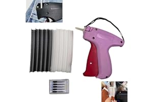 GESMAY Stitchy Quick Clothing Fixer - Stitch Gun for Clothes - Mini Quick Repair Garment Sewing Machine - Mini Stitch Gun Sewing Quilting Hemming Quick Stitch Tag Gun for Clothes (Pink)