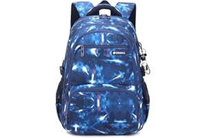 Amythe Mochilas Escolares Niños Adolescentes, Mochila Escolar Chico Impermeable Grandes de Diseño Ergonómico, Mochila Informal Primaria y Secundaria para 9 10-17 años