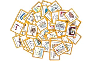 CREATE VISUAL AIDS Visual Aids Visual Symbols Pecs Cards to support communication, routine & transition for autism, send, adhd, down's syndrome, learning difficulties. (Activities and Places - Small)