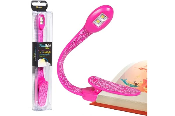 Gifts for Readers & Writers Lampe de Lecture Flexilight Xtra | Lampe LED à Clip | Torche de Lecture pour Enfants et Adultes | Lire au Lit | Accessoire de Lecture | Cadeau pour Lecteurs (Bleu)