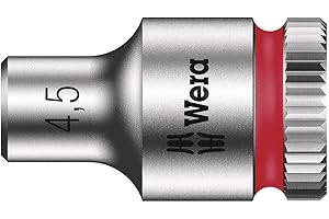 Wera 05003502001 4,5 mm 8790 HMA Gniazdo Zyklop z napędem sześciokątnym - srebrne