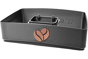 Extensión Spacetimevalley para Magnifica S Contenedor de café compatible con DeLonghi Magnifica S Accesorio para máquina de café con gran capacidad adecuado para Magnifica Start (Magnifica S)