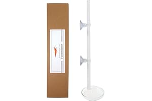 ‎GARNELEN4YOU GARNELEN4YOU® Futterrohr-Set aus Laborglas | 100% Made in Germany | Rohr und Futter-Schale für Garnelenfutter | elegant schmales Design | bruchfestes Glas statt billiges Acryl