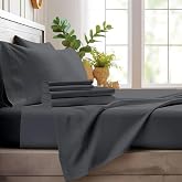 ONIROS Home Luxury Bedding Set 180 x 200 cm Includes 2 Pillowcases 50 x 80 cm | Fitted Sheet 180 x 200 cm and Top Sheet 180 x