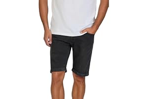 LTB Jeans Shorts Herren Stretch Kurz Slim Fit Corvin Kurze Hosen Bermuda Sommer Denim Einfarbig Blau Grau Schwarz S M L XL XXL 3XL 4XL 5XL