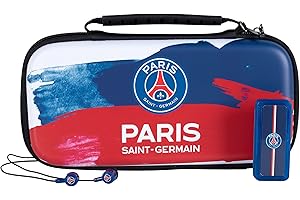 Konix PSG Pack d'accessoires Gaming Starter Kit Nintendo Switch, Switch Lite et Switch OLED - Housse - Verre trempé - Boîtier Jeux - Écouteurs