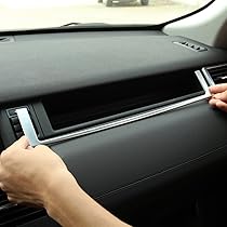 Cornice Pulsante Argento Opaco Per Land Rover Discovery Sport 2015-2018 - Decorazione Interni ABS - Foto 3