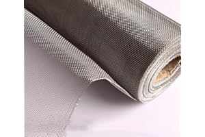 LRQY Filo in acciaio inossidabile 304 intrecciato a rete metallica a prova di roditori, diametro del foro 1 mm, previene l'ingresso di insetti, topi, serpenti, calabroni, roditori, facile da tagliare