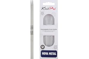 KnitPro Nova Metal : Aiguilles à Tricoter : Circulaire : Interchangeable : Standard : Nova Metal : 3.00mm KP10415 Multicolore