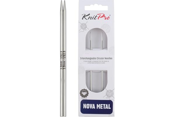 KnitPro Nova Metal : Aiguilles à Tricoter : Circulaire : Interchangeable : Standard : Nova Metal : 3.00mm KP10415 Multicolore