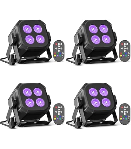 Algam Lighting LAL PAR-410-QUAD Set d'Éclairage Algam Lighting LAL PAR-410-QUAD Set d'Éclairage