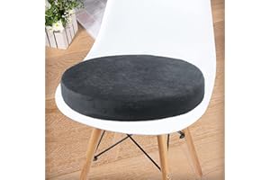 Big Hippo Okrągła poduszka do siedzenia, z pianki z pamięcią kształtu, super miękka poduszka na krzesło, okrągła poduszka na krzesło, na biodra, kość ogonową, pasuje do domu, na fotel samochodowy,