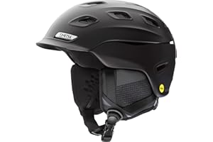 SMITH Vantage M MIPS Casque de Ski/Snowboard Adulte Unisexe, Matte Black, X-Large