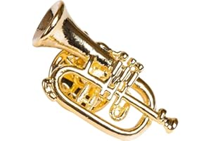 STEELMAN24 Unbekannt Anstecker Flügelhorn - Schönes Geschenk für Musiker mit Geschenkverpackung