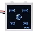 DeWire Auto Cut Off Timer Switch for Water Motor Pump, Water Heater, Exhaust Fans,Mosquito Repellent,Humidifier, Air Purifier,Room Heaters and Lighting Loads up to 10 AMPS (5, 10, 15, 20 Mins)