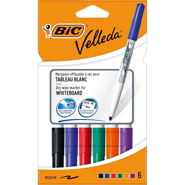 Lot De 4 Brosses Effaceurs Magnétiques Pour Tableau Blanc – Multicolores, Dimensions 11x5.5 Cm