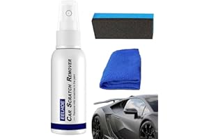 HIGYEE Recubrimiento Coche Antiarañazos - Reparación Rápida Rayas Para Vehículos Eficaz Con Esponja Y Toalla, 30 Ml/50 Ml/100 l