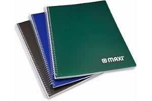 Maxi Spiral Pp Cover Notebook A4 65Gsm 80 Sheets Calssic Color, Sspiral notebook, perfect for business, office, school, metting, diary, journal and so on.