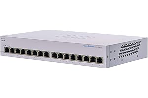 Cisco Business CBS110-16T-D Unmanaged Switch | 16 porte GE | Limited Lifetime Protection (CBS110-16T-D)