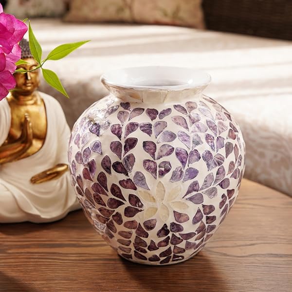 Buy Festcool Antique Style Blue and White Porcelain Flowers