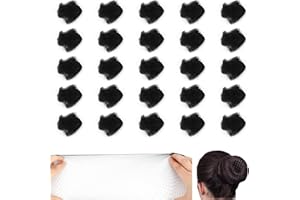 YESIMOLA 35 Pezzi Retine per Capelli Chignon, Retina per Capelli, Retina Capelli, Retina per Chignon, Retina Chignon Bambina Danza, Retine Capelli Per Chignon Per Fissare Parrucche Capelli e Chignon