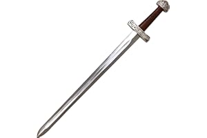 LOOYAR Vikings Foam Sword - Viking Age Medieval Weapon Replica for Costume Parties, LARP, Halloween, and Cosplay