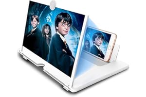 Ninevi Lupa para móvil 14 Pulgadas, Amplificador de Pantalla para movil, Alupa de Pantalla de teléfono móvil decuada para Ver Películas y Videos En Todos Los Teléfonos Inteligentes