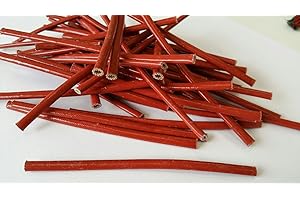 BALCONI PERFORMANCE Guaina Isolante in Fibra di Vetro e Silicone, diametro 2.5 mm, pezzi tagliati da 8 cm, n° 50 pezzi a confezione, Temperatura 260° isolamento elettrico 1500V