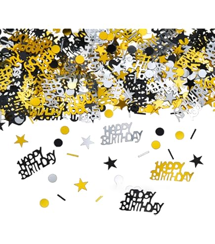 Lot De 200 Confettis De Table D'anniversaire Multicolores - Confettis