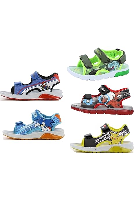 Sandali Sonic Per Bambini In Gomma EVA - Ufficiali E Colorati - Foto 12