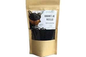 AYOMIN GRAINE DE NIGELLE DE QUALITE SUPERIEURE - CUMIN NOIR - 200 G