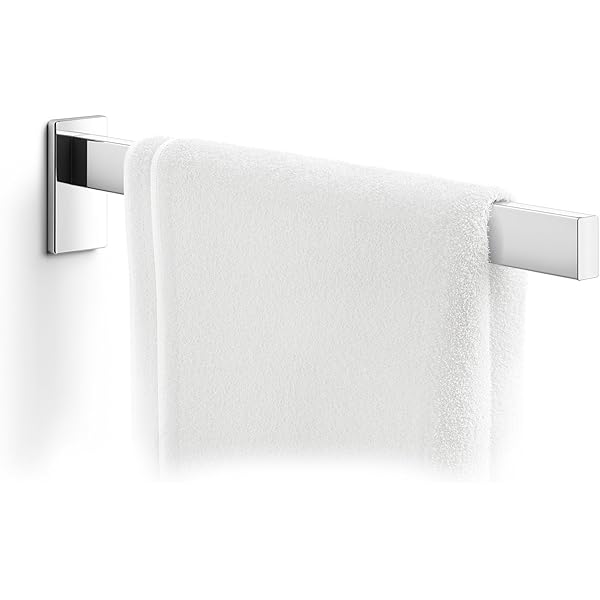 ZACK ZK40001 Barra Toalla 42 CM, Silver Metallic, 1.58