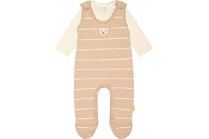 ‎STEIFF Steiff Baby - Jungen Set Strampler mit Fuss + T-shirt Langarm Set Strampler + T-Shirt langarm