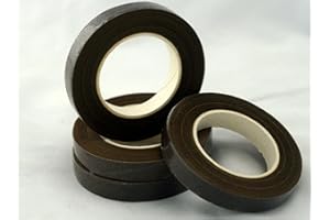 FLOWERS FOR LOVE 2 rouleau de ruban Marron 90 cm x 13 mm Tige de fleurs Pour Corsages, Bouquets, fleurs, Arrangements et loisirs créatifs