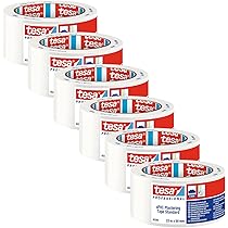 TESA PVC Pleistertape structuur geel 50 mm x 33 m kopen