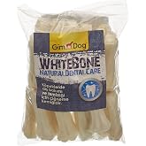 GimDog Mordimi Press Bone for Dogs, 25s, White