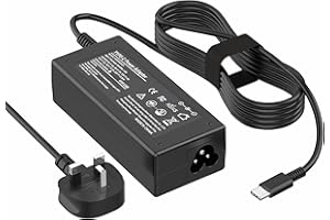 SKOTSLYE USB C Laptop Charger, 65W Universal Fast Charger Compatible with HP, Lenovo, Dell, Acer, Samsung, Asus Type C Power Adapter