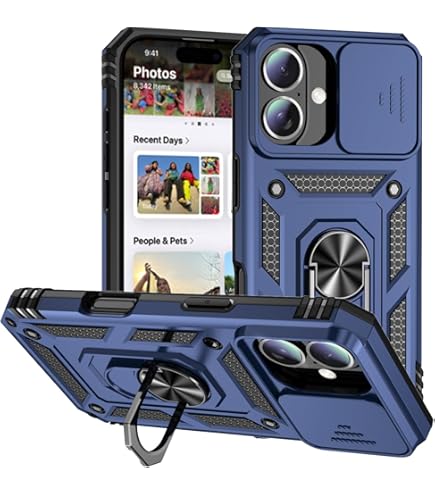 Doeshine For Sasung Galaxy A55 Case, 2 Pack Screen Protector, With 360° Rotate Ring Kickstand - View #12