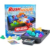 ThinkFun - Rush Hour&reg;, Logic Game from 8 years, challenge to solve | Rush Hour&reg; logic game with challenges to solve, for kids