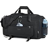 Borsone Palestra Borsa Sportiva con Tasca Bagnata e Scomparto Scarpe Impermeabile Borsone da Viaggio per Uomo Donne Grande Ca