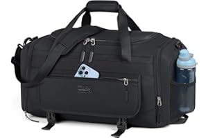 IGOLUMON Sporttasche Reisetasche für Damen und Herren 40L Große Sporttasche mit Schuhfach & Nassfach Trainingstasche Gym Fitnesstasche Schulsporttasche Handgepäck Tasche Weekender Bag