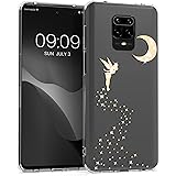 kwmobile Custodia Compatibile con Xiaomi Redmi Note 9S / 9 Pro / 9 Pro Max - Cover Silicone TPU - Protezione Posteriore - Fat