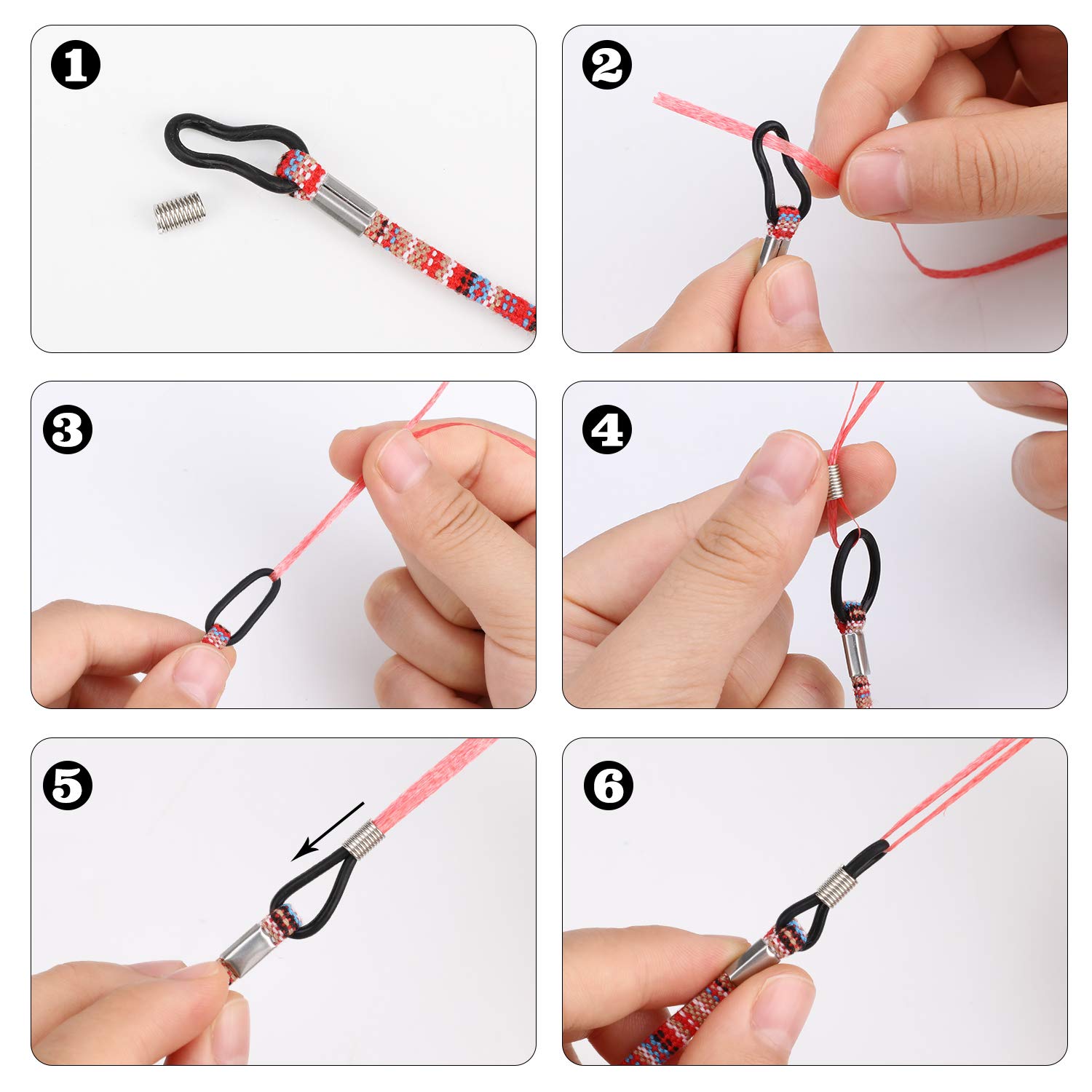 Hifot-Correa-Gafas-6-Piezas-Cuerda-Gafas-de-Sol-Retenedor-Cadenas-Gafas-Lectura-para-Mujer-Hombre-nio