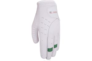 Foriox International All Weather Golf Gloves for Men Right & Left handed for Golfer Comfortable Fits Great & Non-Slip Leather Flexible Golfing