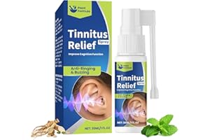 JOVIAL Tinnitus Relief Spray for Ringing Ears, Natural Fast-Acting Formula, Reduce Ear Noise & Improve Ear Discomfort, Gentle Tinnitus Relief Solution