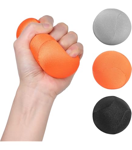Pelota De Agarre De Mano, Pelota De Ejercicio De Agarre De Manos, Alivio Del Estrés, Mejora