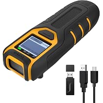 Eyoyo 2D Barcodescanner – Vinger QR-scanner 3-in-1 (USB, 2.4G, Bluetooth) Voor Android, IOS, Links- & Rechtshandig