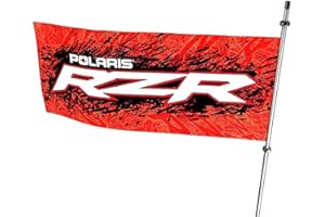 Polaris Lock & Ride RZR 2881468 Drapeau fouet et mât