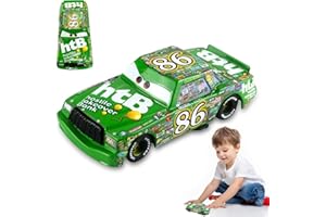 SuoSuo LZWJD Pixar Cars 3 Chick Hicks Police Police McQueen Mater Favoloso Hudson 1: 55 Diecast Metal in Ley Model Car Giocattoli per Ragazzi (Colore : Chick Hicks)