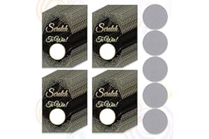 VJUYSW Lot de 24 DIY Cartes à Gratter, Cartes à Gratter Autocollantes, Cartes de Vœux, Idées Cadeaux, Invitations de Mariage, pour Anniversaires, Fêtes, Saint-Valentin